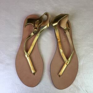 CorNETTI T-Strap Sandal Gold Size EU 37